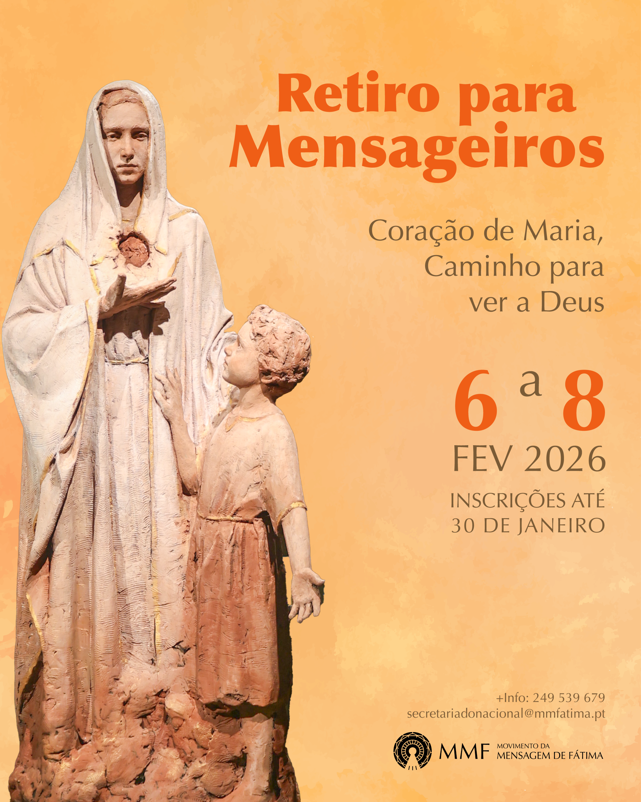 Retiro para Mensageiros 6 a 8 Fevereiro 2026