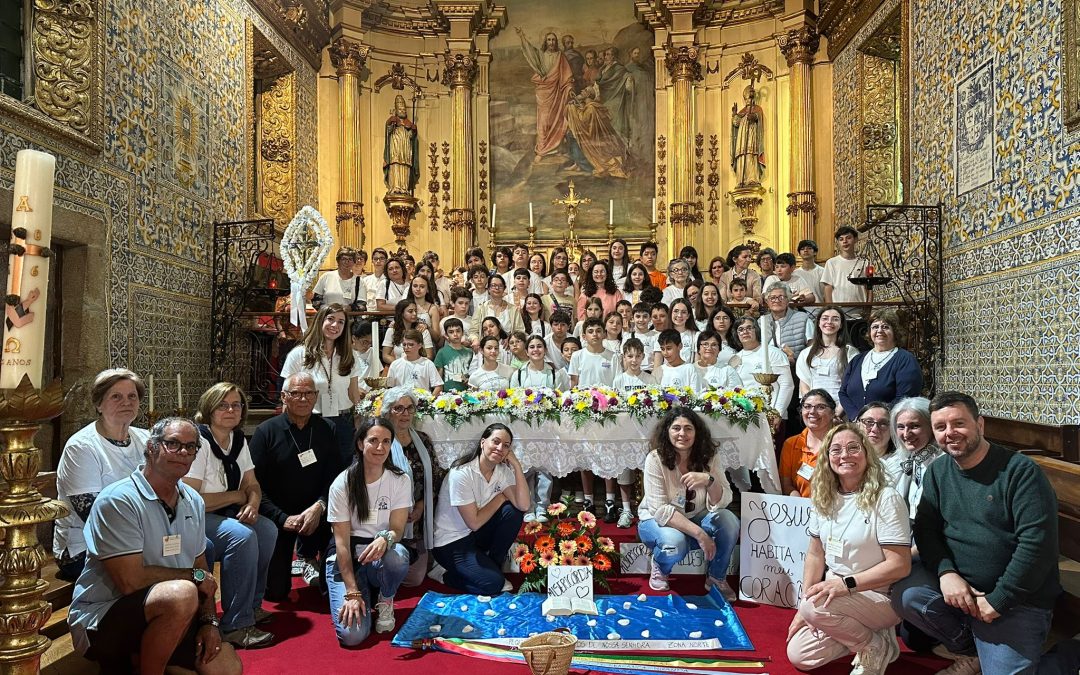 Pequenos Mensageiros vivem dia de fé, alegria e comunhão em Vila Real