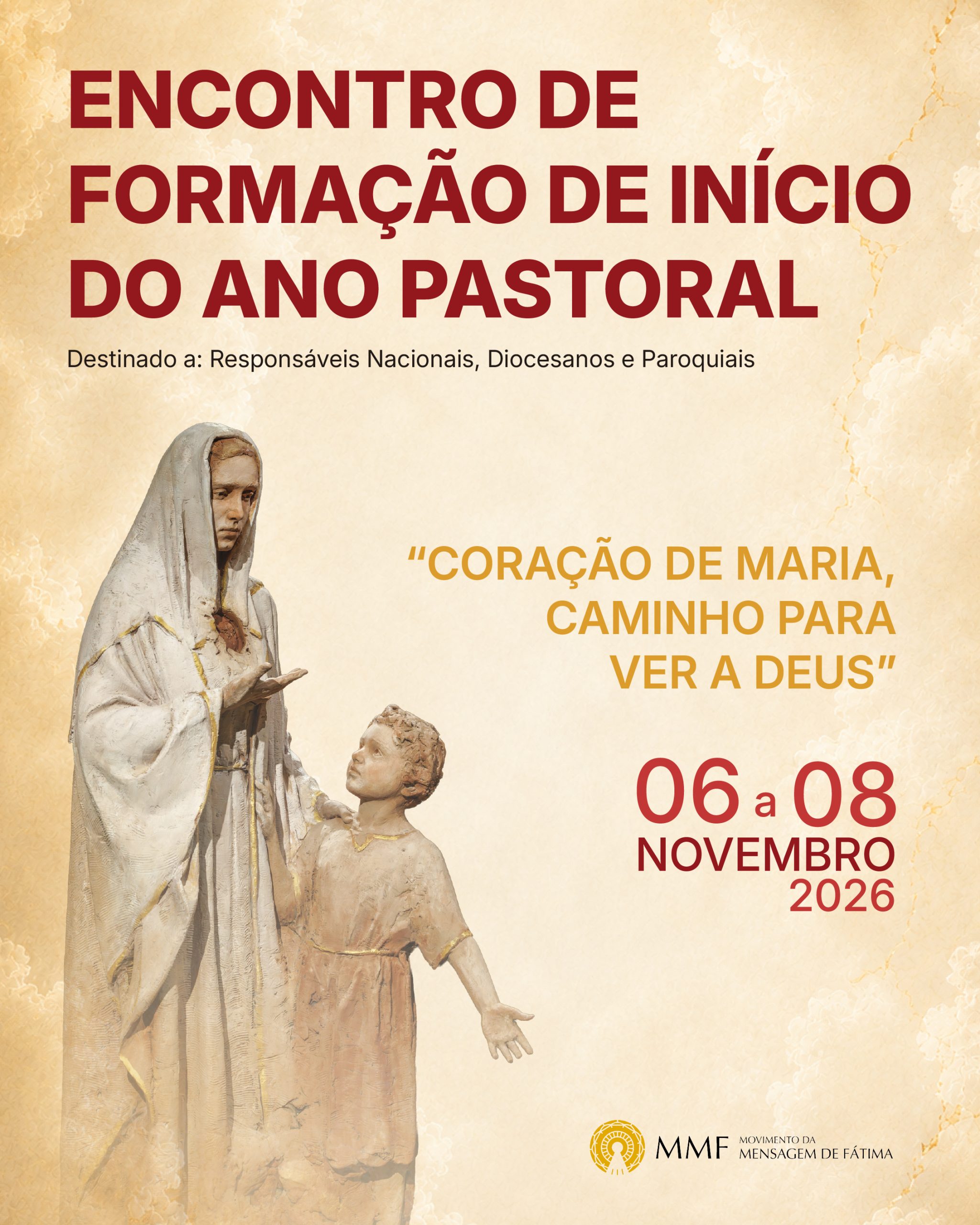Encontro de Formação de Início de Ano Pastoral para Responsáveis do MMF
